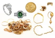 貴金属、宝石商品例