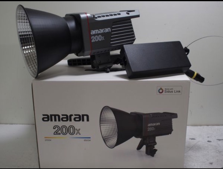 Aputure Amaran 200X S LED ビデオライト撮影ライト
